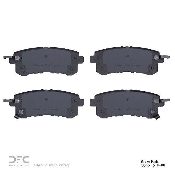 2011-2013 INFINITI QX56 Disc Brake Pad Set - Rear (Dynamic Friction)