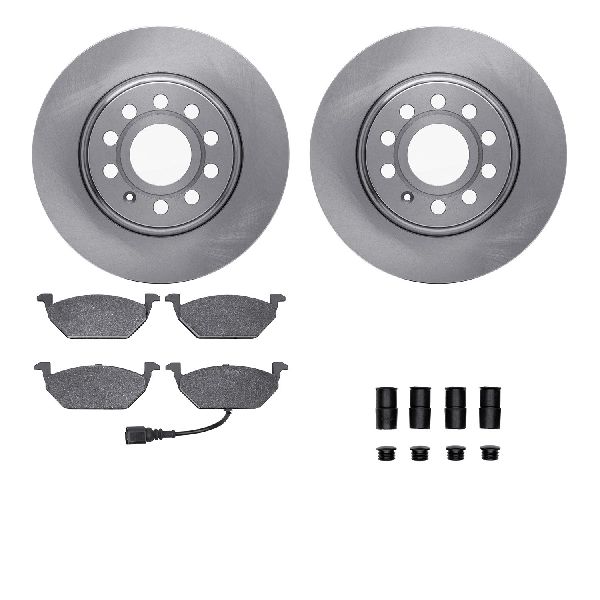 2011-2015 Volkswagen Jetta Disc Brake Kit - Front (Dynamic Friction)