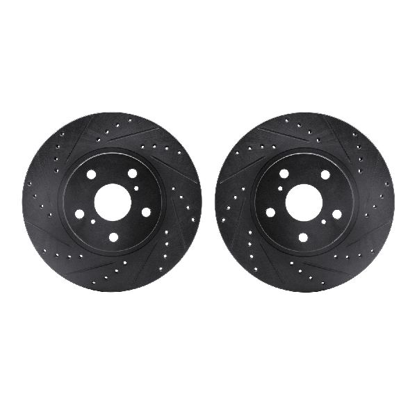 1986-1992 Toyota Supra Disc Brake Rotor Set - Front (Dynamic Friction)