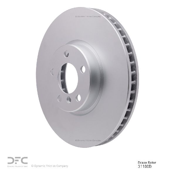 2011-2016 BMW 550i Disc Brake Rotor - Front Right (Dynamic Friction)