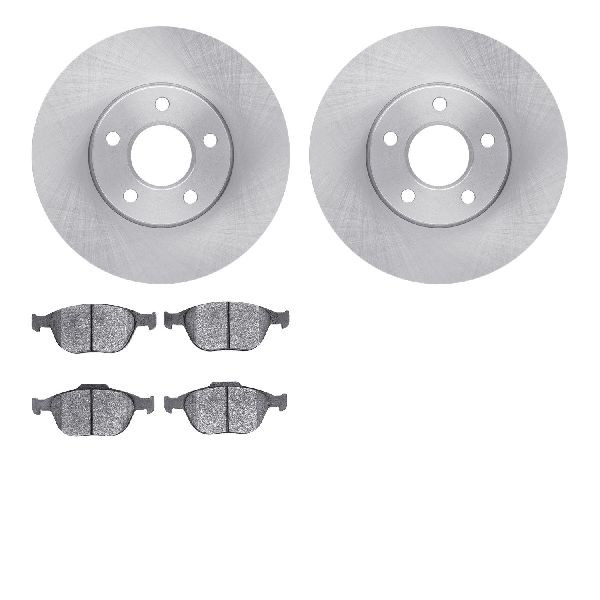 2010-2013 Ford Transit Connect Disc Brake Kit - Front (Dynamic Friction)