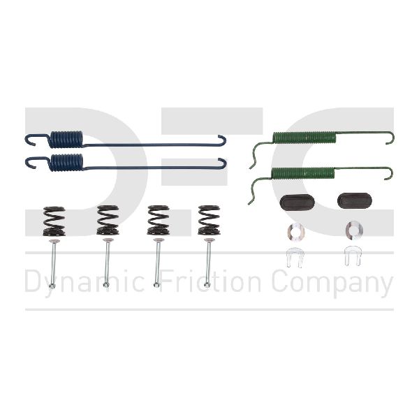 2005-2006 Chevrolet Equinox Drum Brake Hardware Kit - Rear (Dynamic Friction)