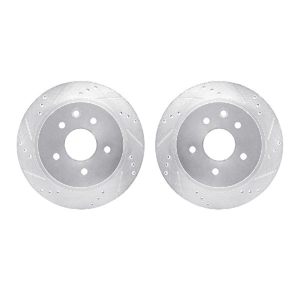 2003-2004 INFINITI M45 Disc Brake Rotor Set - Rear (Dynamic Friction)