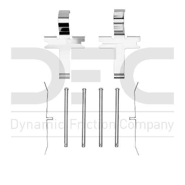 2006-2007 Subaru Impreza Disc Brake Hardware Kit - Front (Dynamic Friction)
