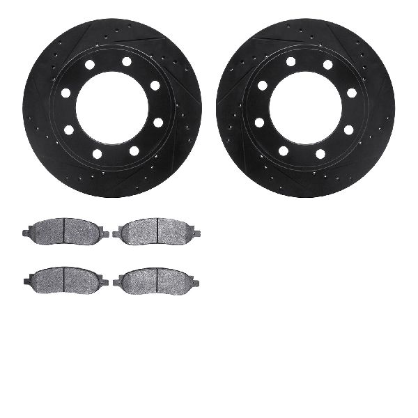 2005-2007 Ford F-350 Super Duty Disc Brake Kit - Rear (Dynamic Friction)