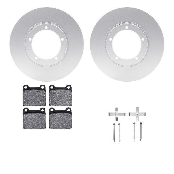 1967-1974 Porsche 911 Disc Brake Kit - Front (Dynamic Friction)
