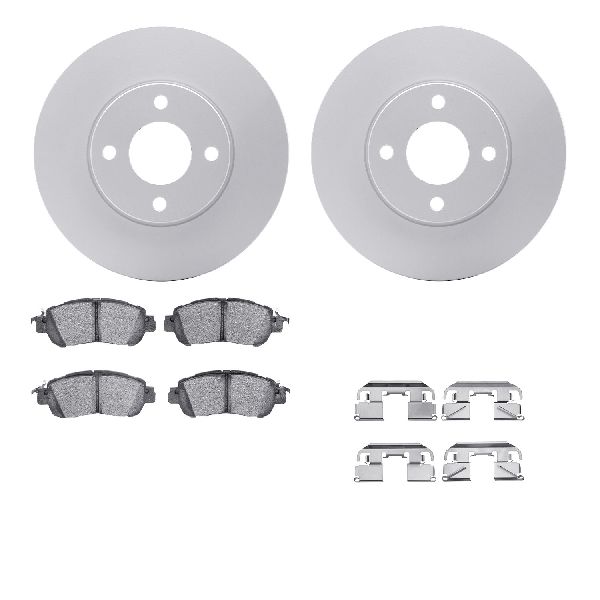 2017-2024 Nissan Kicks Disc Brake Kit - Front (Dynamic Friction)