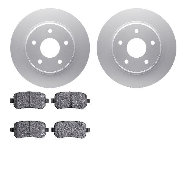 2008-2012 Dodge Grand Caravan Disc Brake Kit - Rear (Dynamic Friction)
