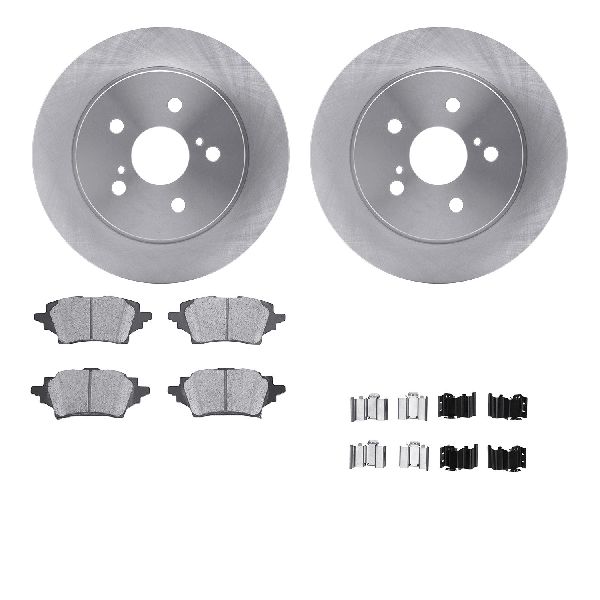 2018-2022 Toyota C-HR Disc Brake Kit - Rear (Dynamic Friction)