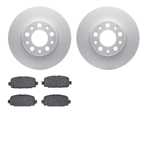 2017-2022 Jeep Compass Disc Brake Kit - Rear (Dynamic Friction)
