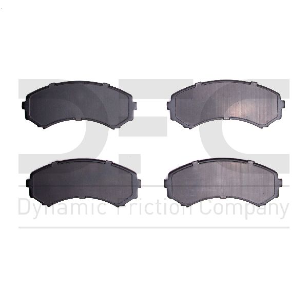 2002-2004 Isuzu Axiom Disc Brake Pad Set - Front (Dynamic Friction)