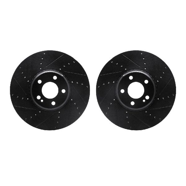 2015-2023 Mercedes-Benz C300 Disc Brake Rotor Set - Front (Dynamic Friction)