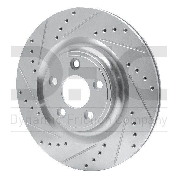 2016-2019 Jaguar XJ Disc Brake Rotor - Rear Left (Dynamic Friction)