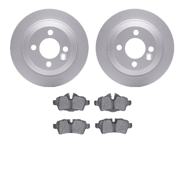 2007-2015 Mini Cooper Disc Brake Kit - Rear (Dynamic Friction)