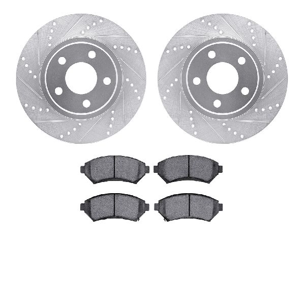 1997-2002 Cadillac Eldorado Disc Brake Kit - Front (Dynamic Friction)