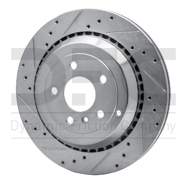2008-2011 Mercedes-Benz ML350 Disc Brake Rotor - Rear Left (Dynamic Friction)