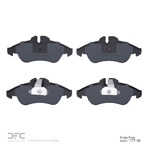 2002-2006 Freightliner Sprinter 2500 Disc Brake Pad Set - Front (Dynamic Friction)