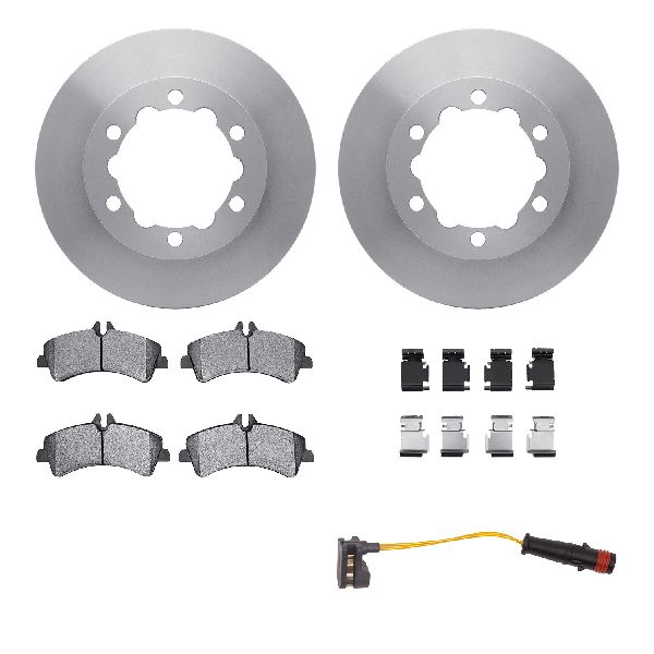 2007-2018 Freightliner Sprinter 3500 Disc Brake Kit - Rear (Dynamic Friction)
