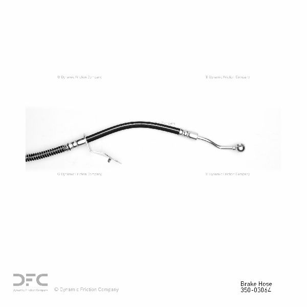 2012-2016 Hyundai Accent Brake Hydraulic Hose - Front Right (Dynamic Friction)