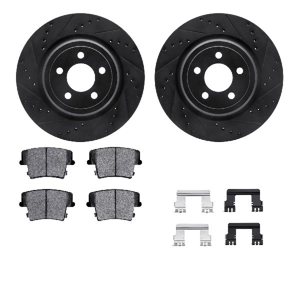 2006-2014 Dodge Charger Disc Brake Kit - Rear (Dynamic Friction)