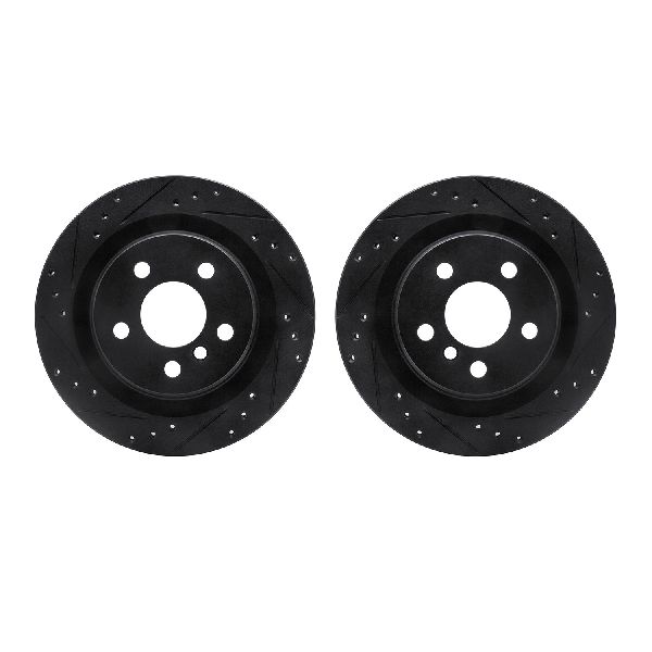 2018-2024 BMW X2 Disc Brake Rotor Set - Rear (Dynamic Friction)