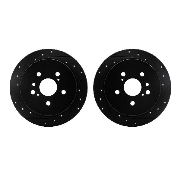 2004-2010 Toyota Sienna Disc Brake Rotor Set - Rear (Dynamic Friction)