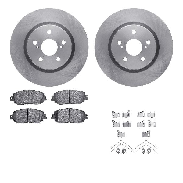 2019-2024 Toyota RAV4 Disc Brake Kit - Front (Dynamic Friction)