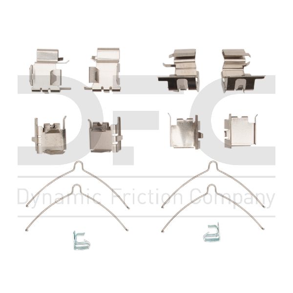 2000-2001 Toyota Camry Disc Brake Hardware Kit - Front (Dynamic Friction)