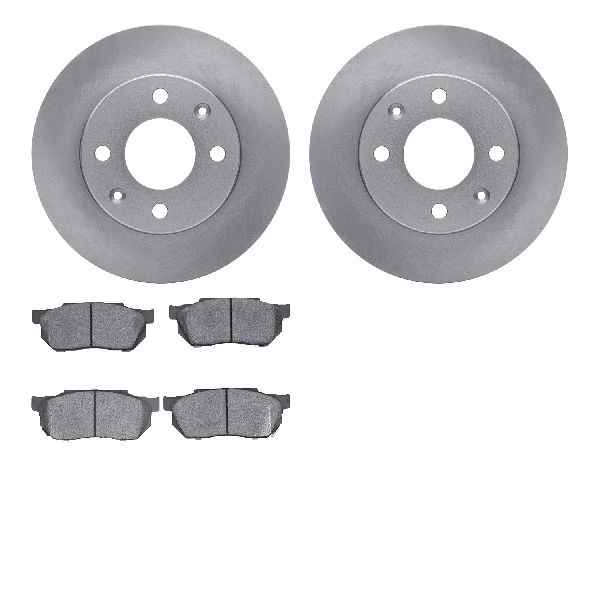 1983-1987 Honda Prelude Disc Brake Kit - Front (Dynamic Friction)