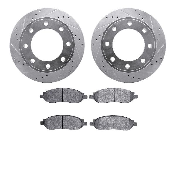 2005-2007 Ford F-350 Super Duty Disc Brake Kit - Rear (Dynamic Friction)