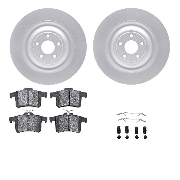 2010-2015 Jaguar XF Disc Brake Kit - Rear (Dynamic Friction)