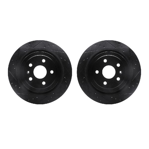 2008-2014 Cadillac CTS Disc Brake Rotor Set - Rear (Dynamic Friction)