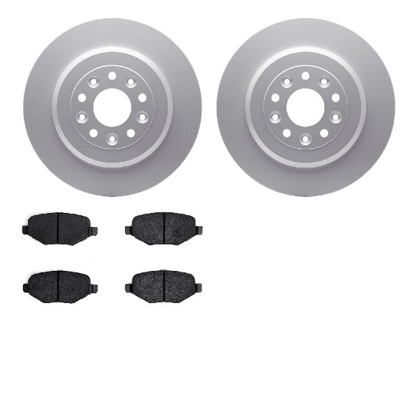 2009-2019 Ford Flex Disc Brake Kit - Rear (Dynamic Friction)