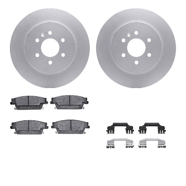 2004-2009 Cadillac SRX Disc Brake Kit - Rear (Dynamic Friction)
