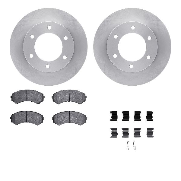 2002-2004 Isuzu Axiom Disc Brake Kit - Front (Dynamic Friction)