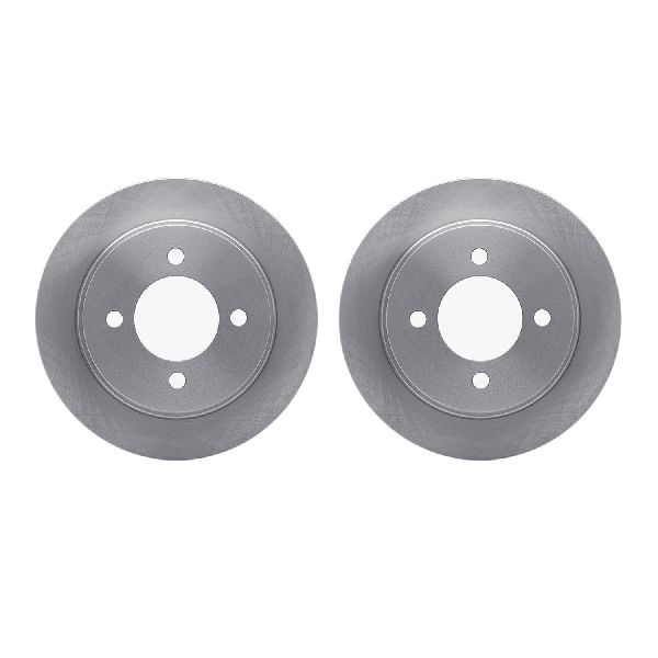 1991-1999 Nissan Sentra Disc Brake Rotor Set - Rear (Dynamic Friction)