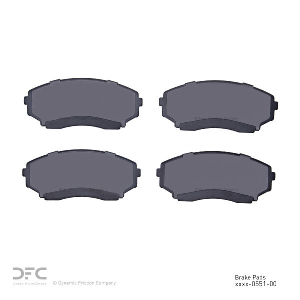 1992-2006 Mazda MPV Disc Brake Pad Set - Front (Dynamic Friction)