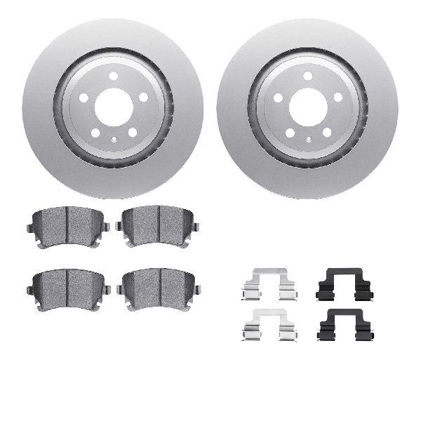 2007-2011 Audi S6 Disc Brake Kit - Rear (Dynamic Friction)
