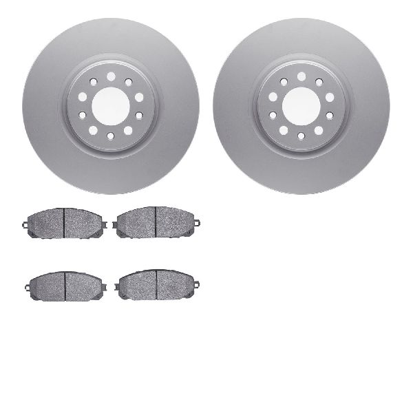2014-2020 Jeep Cherokee Disc Brake Kit - Front (Dynamic Friction)