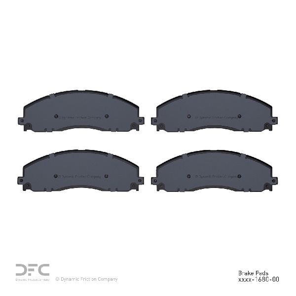 2011-2022 Ford F-350 Super Duty Disc Brake Pad Set - Front (Dynamic Friction)