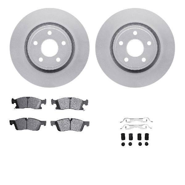 2011-2020 Dodge Durango Disc Brake Kit - Front (Dynamic Friction)