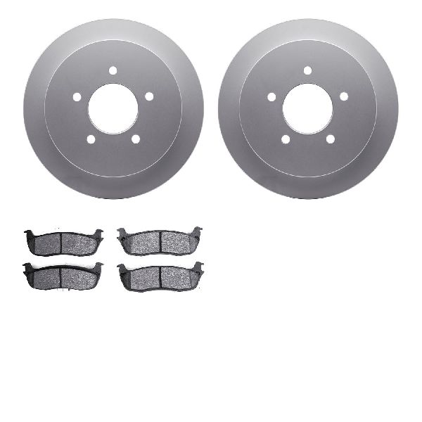 1998-2002 Lincoln Navigator Disc Brake Kit - Rear (Dynamic Friction)
