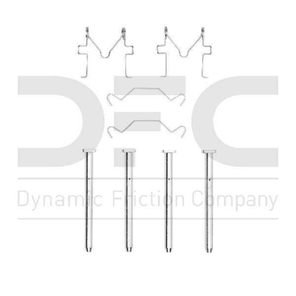 2006-2007 Lexus GS430 Disc Brake Hardware Kit - Rear (Dynamic Friction)