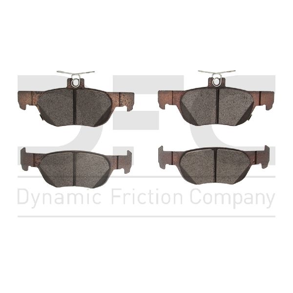 2019-2025 Mazda 3 Disc Brake Pad Set - Rear (Dynamic Friction)