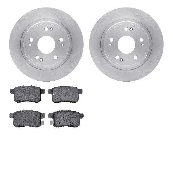 2009-2014 Acura TSX Disc Brake Kit - Rear (Dynamic Friction)