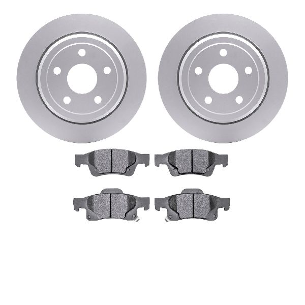 2011-2022 Dodge Durango Disc Brake Kit - Rear (Dynamic Friction)