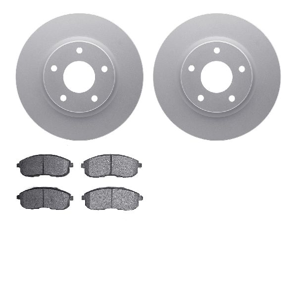 2013-2019 Nissan Sentra Disc Brake Kit - Front (Dynamic Friction)