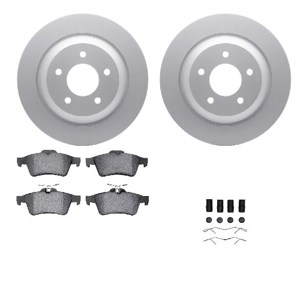 2006-2015 Mazda 5 Disc Brake Kit - Rear (Dynamic Friction)