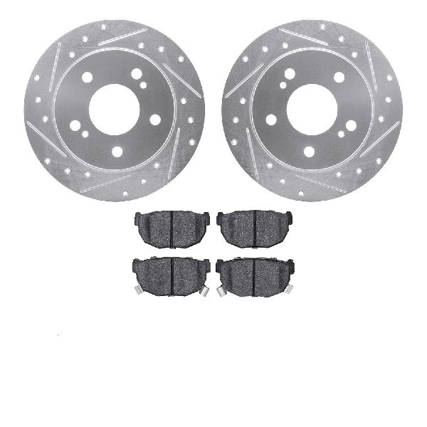 1994-1998 Nissan 240SX Disc Brake Kit - Rear (Dynamic Friction)