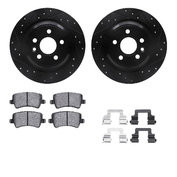 2018 Volvo S60 Disc Brake Kit - Rear (Dynamic Friction)